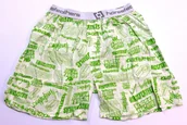 Bielizna sportowa męska - Horsefeathers bielizna męska TAG EW BOXER White Green - miniaturka - grafika 1