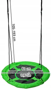 K-SPORT Zestaw Stelaż + Huśtawka + Bocianie gniazdo K-SPORT Super Fun - Place zabaw K-SPORT Zestaw Stelaż + Huśtawka + Bocianie gniazdo K-SPORT Super Fun - Place zabaw - miniaturka - grafika 3