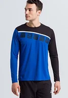 Koszulki sportowe męskie - Erima męska koszulka z długim rękawem 5-C, niebieski, xl - miniaturka - grafika 1