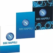 Piłka nożna - SSC Napoli Ssc Napoli Notatnik w kratkę 5 m z Margini A4 Maxi 96/100 Ssc Napoli zestaw tornistrowy, 30 cm, niebieski/biały 5D9001903 _Q - miniaturka - grafika 1