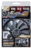 Wentylatory komputerowe - Scythe su1225fd12l-RD Kaze Flex 120 MM wentylator do obudowy (800 RPM) SU1225FD12L-RD - miniaturka - grafika 1