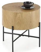 Ławy i stoliki kawowe - Halmar Ława BROOKLYN-S Dąb + czarny 45 cm [Wysyłka 2021-08-18] V-CH-BROOKLYN-S-LAW - miniaturka - grafika 1