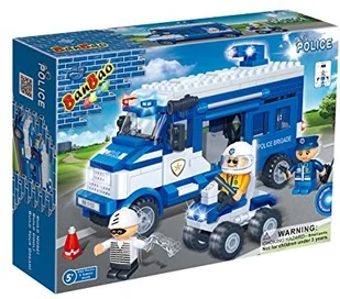 Banbao auto Policyjne 8346 - Klocki - miniaturka - grafika 2