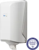 Akcesoria łazienkowe - Faneco Pojemnik na ręczniki papierowe w mini roli centralnie dozowanej POP plastik biały P15PGWG - miniaturka - grafika 1