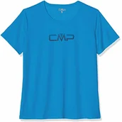 Koszulki sportowe męskie - CMP damska koszulka, Zaffiro, 46 39T5676 - miniaturka - grafika 1
