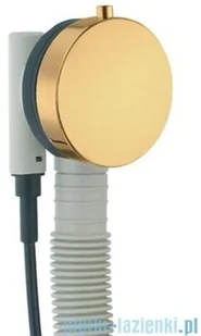 Omnires syfon wannowy automatyczny złoto szczotkowane TK104-PLUS-3.07+64-SGLB | - Syfony - miniaturka - grafika 3