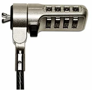 Port Designs Port Designs Kombinacja kabli zabezpieczających Noble Wedge Slot 901212 - Zabezpieczenia do laptopów Port Designs Port Designs Kombinacja kabli zabezpieczających Noble Wedge Slot 901212 - Zabezpieczenia do laptopów - miniaturka - grafika 1