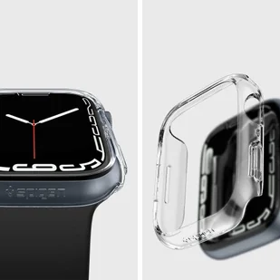 Spigen Etui Thin Fit do Apple Watch 7 45mm) Przezroczysty - Akcesoria do smartwatchy - miniaturka - grafika 11