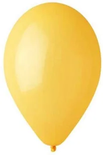 GoDan Go-Balon G90 Pastelowy żółty ciemny 100 sztuk - Kinder party - miniaturka - grafika 3