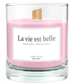 Świece - Neli La vie est belle sojowa świeczka w szkle KAT11132 + KAT11132 - miniaturka - grafika 1