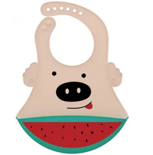 LUXMA Śliniak śliniaczek silikonowy kieszonka SD583Ś SD583Ś - Śliniaki i fartuszki - miniaturka - grafika 22