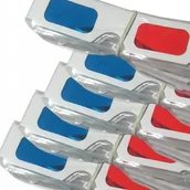 Okulary 3D - Anaglify - okulary 3D 100 sztuk red-cyan - miniaturka - grafika 1