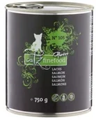 Mokra karma dla kotów - Catz Finefood Purrrr N.105 Łosoś puszka 750g MS_15330 - miniaturka - grafika 1