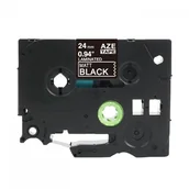 Taśmy do drukarek barwiące - Brother strefadrukarek.pl Taśma TZe-MQ355 24mm x 5m matowy czarny biały nadruk - zamiennik| OSZCZĘDZAJ DO 80% - ZADZWOŃ! 730811399 PROMOCJA! TZE-MQ355 - miniaturka - grafika 1