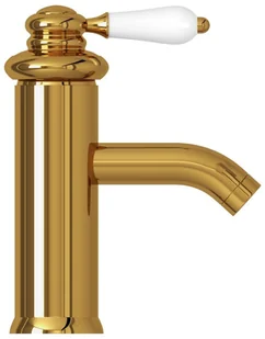 vidaXL Lumarko Bateria umywalkowa, złota, 130x180 mm 149072 - Baterie umywalkowe - miniaturka - grafika 3