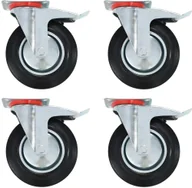 Kółka i bloczki - VidaXL Lumarko 32 kółka skrętne, 200 mm 278010 VidaXL - miniaturka - grafika 1