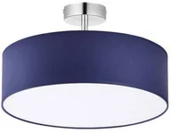 Lampy sufitowe - TK Lighting Nowoczesna lampa sufitowa 40cm granatowa RONDO 1039 TK1039 - miniaturka - grafika 1