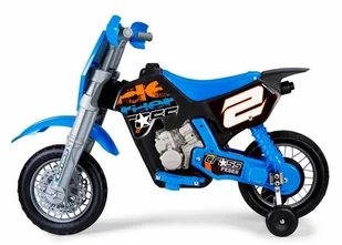 Feber FEBER Motocykl Cross Pojazd na Akumulator RIDER 6V dla Dzieci + Kask 12224 - Pojazdy elektryczne dla dzieci - miniaturka - grafika 6