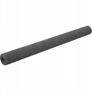 Siatka stalowa z powłoką z PVC, 25x1,5m, sześciokątna, szara - Ogrodzenia - miniaturka - grafika 2