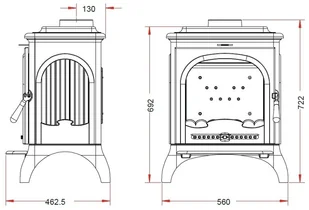 Invicta 868 888 838 DOSTAWA GRATIS! 86865694 Piec wolnostojący 7kW Seville 2 wylot spalin góra kolor antracyt) 65694-uniw - Piece wolnostojące Invicta 868 888 838 DOSTAWA GRATIS! 86865694 Piec wolnostojący 7kW Seville 2 wylot spalin góra kolor antracyt) 65694-uniw - Piece wolnostojące - miniaturka - grafika 2