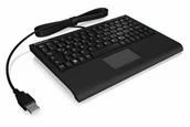 Klawiatury do laptopów - KEYSONIC KEYSONIC Klawiatura mini ACK-3410(US) touchpad, USB ACK-3410(US) - miniaturka - grafika 1