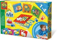 Zabawki kreatywne - Ses Creative Moje pierwsze farby do malowania palcami - miniaturka - grafika 1