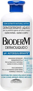 BIODERM BIODERMOCOSMETICI Bioderm Dermoliquido - Delikatny środek czyszczący do wrażliwej skóry i higieny intymnej - Automatycznie równoważące pH i nawilżające pH do mycia ciała - Bez parabenów i okrucieństwa - 500ml - Kosmetyki do higieny intymnej - miniaturka - grafika 2