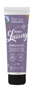 Barwa Naturalna Zmiękczający krem do suchych stref i pękających pięt Lniany 75 ml - Balsamy i kremy do ciała - miniaturka - grafika 2