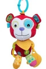 Dumel Discovery Baby Zawieszka małpka Mila 85478 - Zawieszki dla dzieci i niemowląt - miniaturka - grafika 3