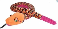 Maskotki i pluszaki - Wild Republic 22190 Pluszowy wąż, Snakesss, przytulanka, pluszowe zwierzątko, Tribal Orange, 137 cm 22190 - miniaturka - grafika 1