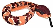 Maskotki i pluszaki - Wild Republic 23529 Pluszowy wąż typ wschodni bawełniany ustnik, miękka zabawka wężowa, 137 cm, wiele 23529 - miniaturka - grafika 1