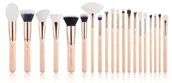 Pędzle do makijażu - Jessup Jessup T442 Zestaw 20 pędzli do makijażu Peach puff/rose gold 44630-uniw - miniaturka - grafika 1