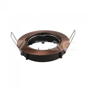 v-tac Oprawa Oczko V-TAC GU10 Okrągła Ruchoma Miedź VT-779RD - Oprawy, klosze i abażury - miniaturka - grafika 3