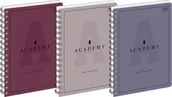 Zeszyty szkolne - Inter-druk Kołozeszyt A5 100k 90g Academy kratka AB832INT - miniaturka - grafika 1