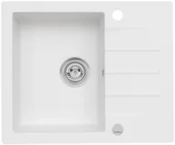 Zlewozmywaki - AXIS MALIBU 20 | Biały - miniaturka - grafika 1