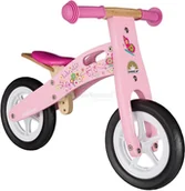 Rowerki biegowe - Bikestar Rowerek biegowy Bike Star 10" drewniana rama różowy RU-10-WD-ST-PINK - miniaturka - grafika 1