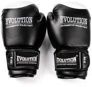 Evolution Rękawice bokserskie, Skóra syntetyczna RB21 czarny, 12 oz - Rękawice bokserskie - miniaturka - grafika 2