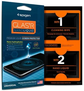 Spigen Szkło, folia ochronna w płynie Spigen GLAStR Nano Liquid na każde urządzenie 000GL21813 - Szkła hartowane na telefon Spigen Szkło, folia ochronna w płynie Spigen GLAStR Nano Liquid na każde urządzenie 000GL21813 - Szkła hartowane na telefon - miniaturka - grafika 4