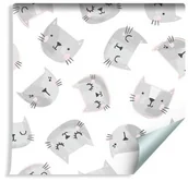 Tapety - Muralo Tapeta Dla Dzieci Kocie Buźki 1090245215 - miniaturka - grafika 1