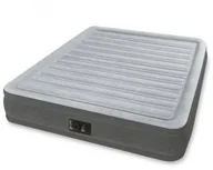 Akcesoria turystyczne - Intex Materac welurowy z pompką elektr 203 x 152 x 56 cm 64418 64418 - miniaturka - grafika 1