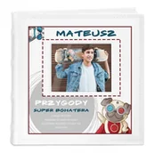 Albumy fotograficzne - NA Murrano Album mały z oknem nadruk dedykacja dla niego urodziny ALB-SO-WH-UV-017 - miniaturka - grafika 1