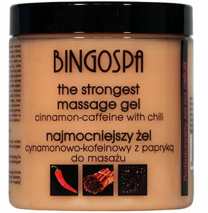 BINGOSPA Najmocniejszy żel cynamonowo - kofeinowy z papryką BingoSpa - Pozostałe kosmetyki BINGOSPA Najmocniejszy żel cynamonowo - kofeinowy z papryką BingoSpa - Pozostałe kosmetyki - miniaturka - grafika 2