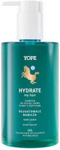 Yope YOPE Hydrate My Hair szampon do suchej skóry głowy z peptydami 300ml 109842-uniw - Szampony do włosów - miniaturka - grafika 2