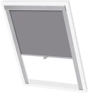 Rolety - vidaXL Rolety zaciemniające, szare, 102 - miniaturka - grafika 1