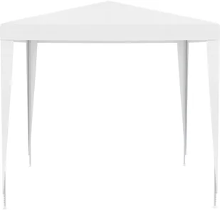 vidaXL Namiot imprezowy, 2,5x2,5 m, biały - Pawilony ogrodowe - miniaturka - grafika 12