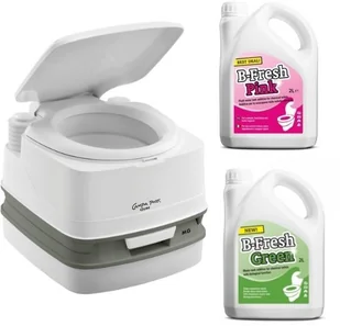 Thetford Toaleta przenośna QUBE MT 12L + podkładka THETFORD 92874 - Toalety turystyczne i przenośne - miniaturka - grafika 4