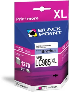 Black Point BPBLC985XLM zamiennik Brother LC985M - Tusze zamienniki - miniaturka - grafika 3