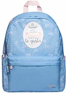 Plecaki - Amelie Grupo Erik Erik plecak Classic niebieski - Daypack damski - plecak podróżny MARE0084 - miniaturka - grafika 1