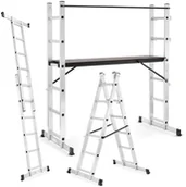 Drabiny - 996 99675134 Mini rusztowanie podest aluminiowy roboczy 2x6 wymiary platformy 150 x 41cm) 75134-uniw - miniaturka - grafika 1