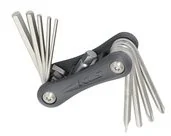 KELLYS Zestaw kluczy do roweru kellys stinger 10 szary MULTIKLUCZ STINGER 10 GREY KELLYS - Narzędzia rowerowe - miniaturka - grafika 4